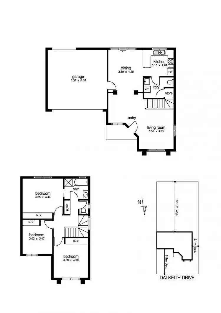 Floorplan of Homely house listing, 5 Dalkeith Drive, Point Cook VIC 3030