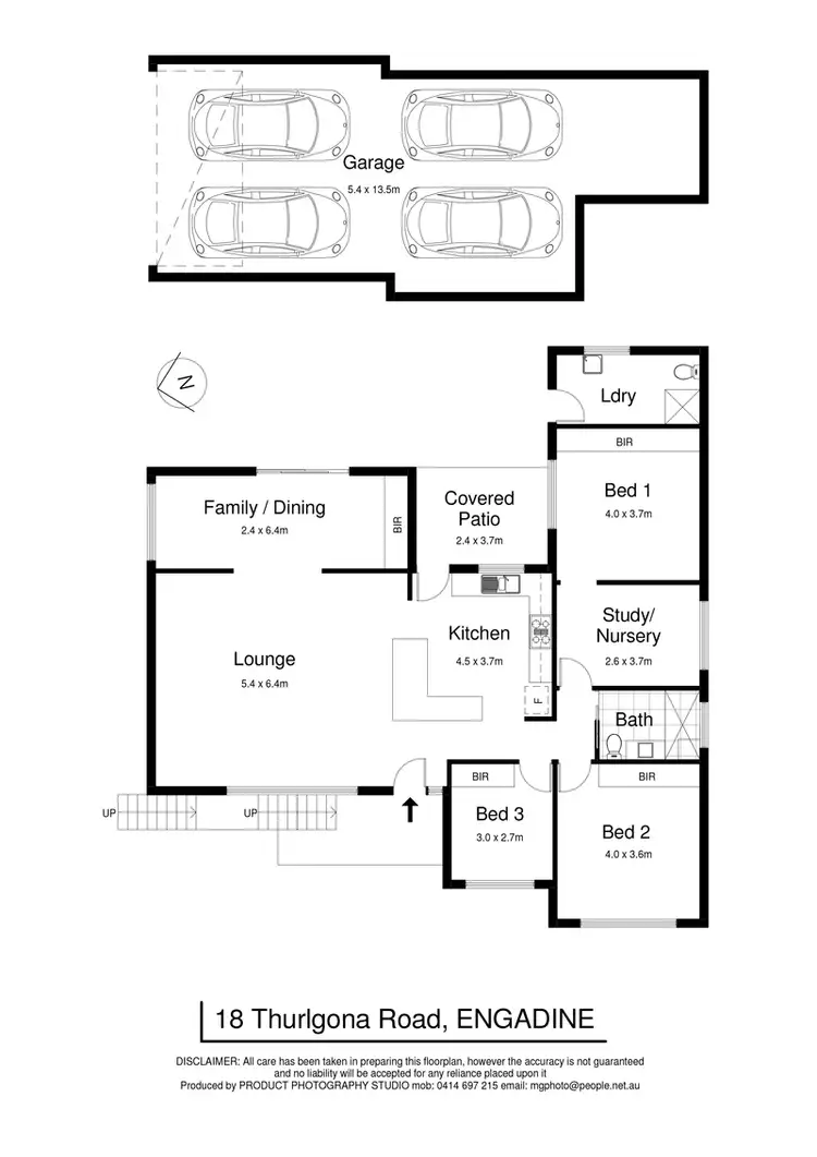 Floorplan of Homely house listing, 18 Thurlgona Road, Engadine NSW 2233