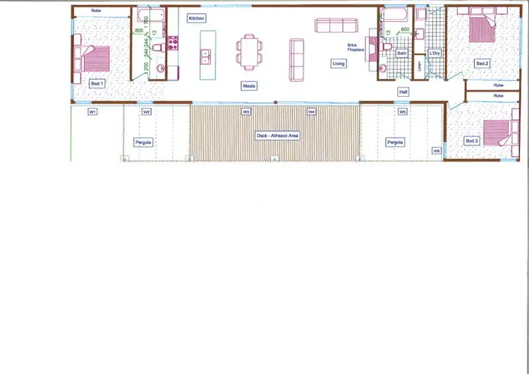 Floorplan of Homely house listing, 44 Mount Porepunkah Road, Bright VIC 3741