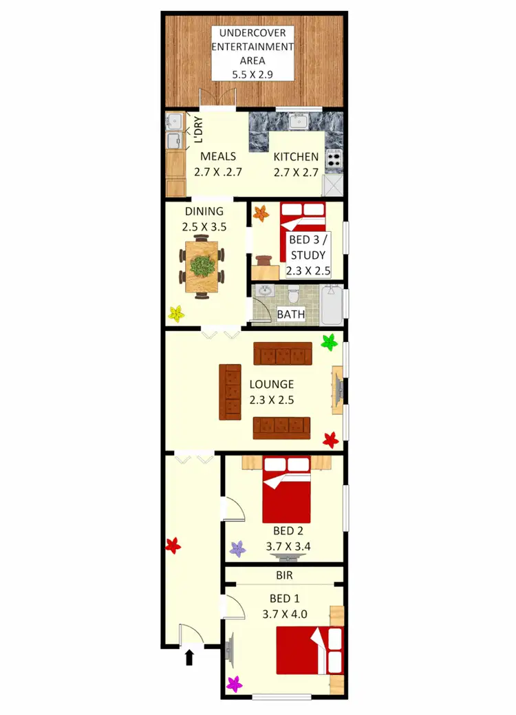 Floorplan of Homely house listing, 15 Third Street, Ashbury NSW 2193