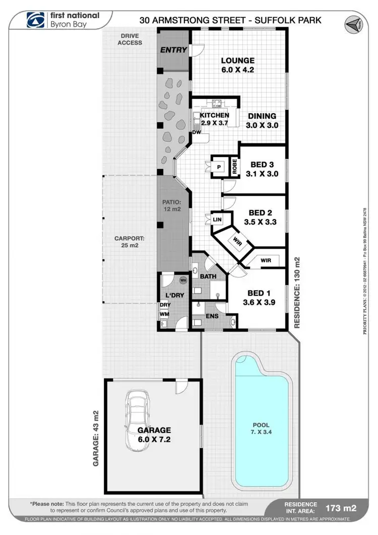Floorplan of Homely house listing, 30 Armstrong Street, Suffolk Park NSW 2481
