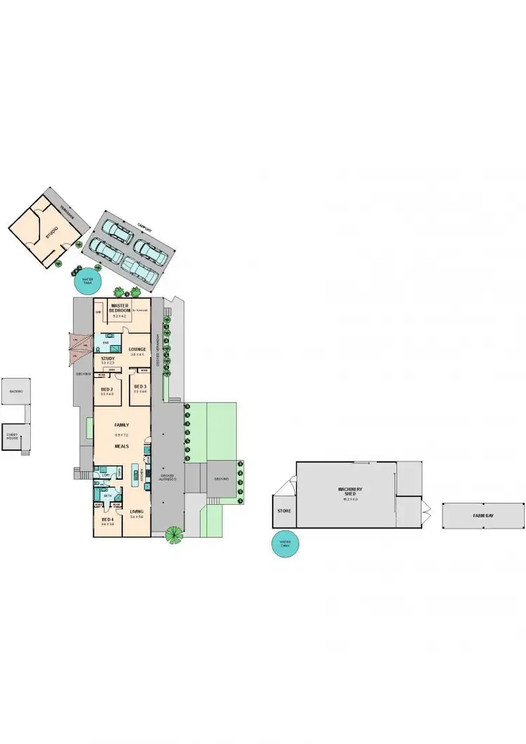 Floorplan of Homely house listing, 79 DARRAWEIT VALLEY ROAD, DARRAWEIT GUIM, Wallan VIC 3756