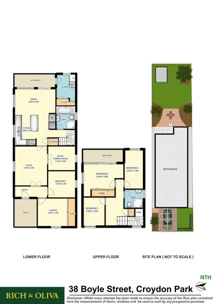 Floorplan of Homely house listing, 38 Boyle Street, Croydon Park NSW 2133
