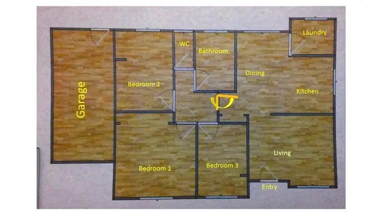 Floorplan of Homely house listing, 54 Sherwood Circuit, Penrith NSW 2750