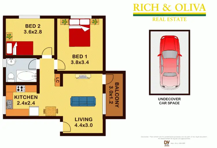 Floorplan of Homely apartment listing, Address available on request