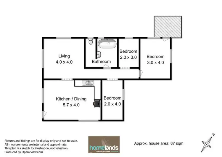 Floorplan of Homely rural property listing, 163 Guys Road, Cygnet TAS 7112