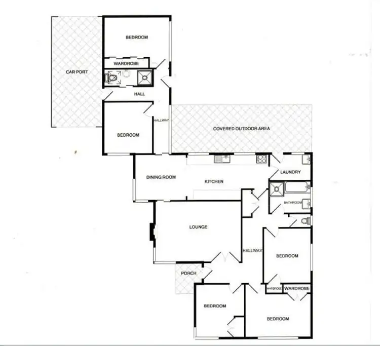 Floorplan of Homely house listing, 2 Benwerrin Drive, Burwood East VIC 3151