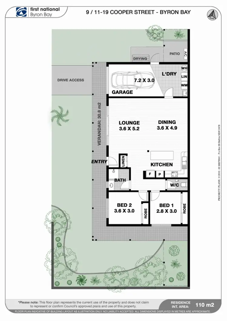Floorplan of Homely house listing, 9/11-19 Cooper Street, Byron Bay NSW 2481