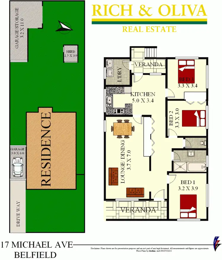 Floorplan of Homely house listing, 17 Michael Avenue, Belfield NSW 2191