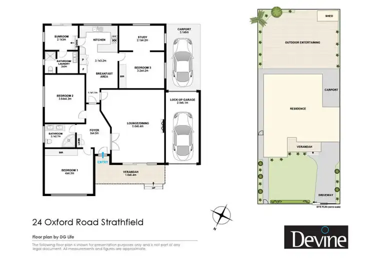 Floorplan of Homely house listing, 24 Oxford Road, Strathfield NSW 2135