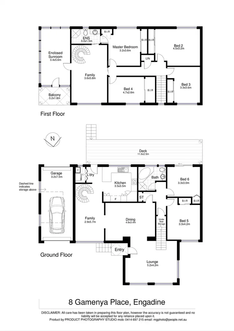 Floorplan of Homely house listing, 8 Gamenya Place, Engadine NSW 2233