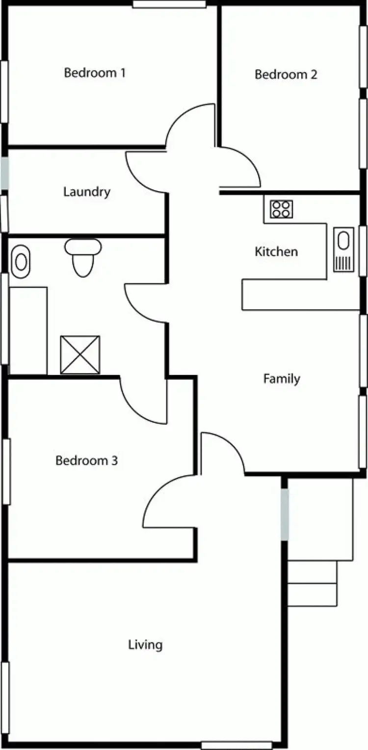 Floorplan of Homely house listing, 42 McInnes Street, Weston ACT 2611