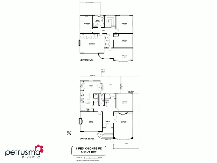 Floorplan of Homely house listing, 1 Red Knights Road, Sandy Bay TAS 7005