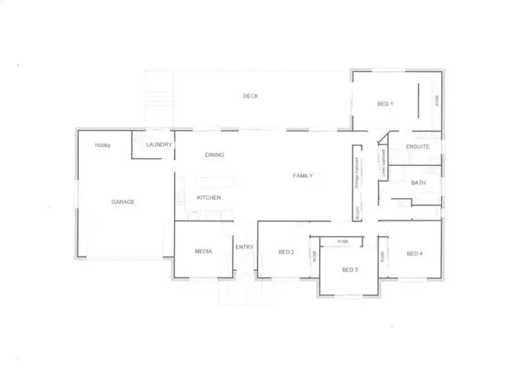 Floorplan of Homely house listing, 37 Nagle Cres, Hatton Vale QLD 4341
