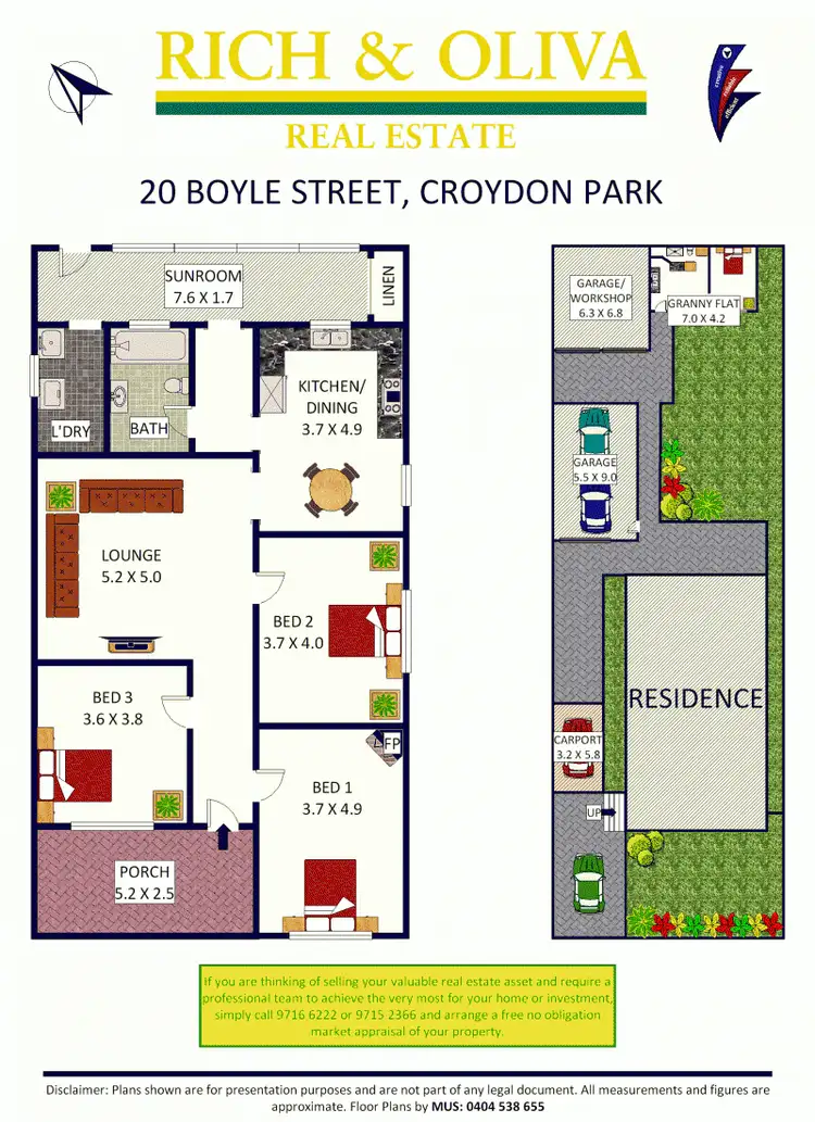 Floorplan of Homely house listing, 20 Boyle Street, Croydon Park NSW 2133