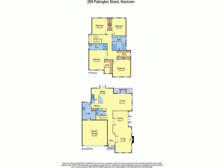 Floorplan of Homely house listing, 269 Pakington Street, Newtown VIC 3220