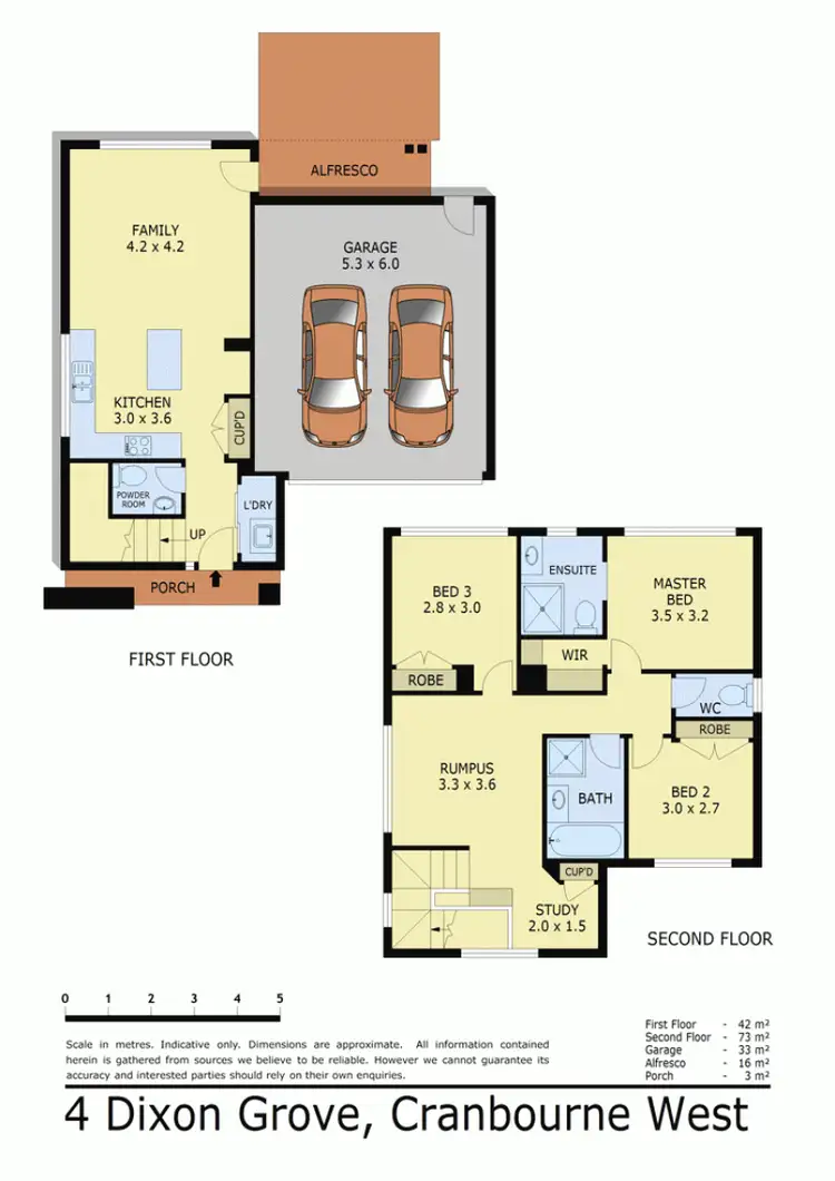 Floorplan of Homely house listing, 4 DIXON GROVE, Cranbourne West VIC 3977