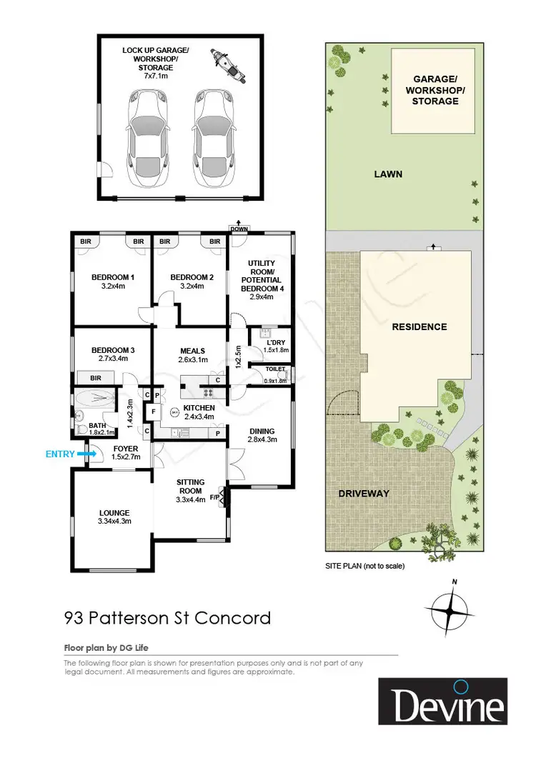 Floorplan of Homely house listing, 93 Patterson Street, Concord NSW 2137
