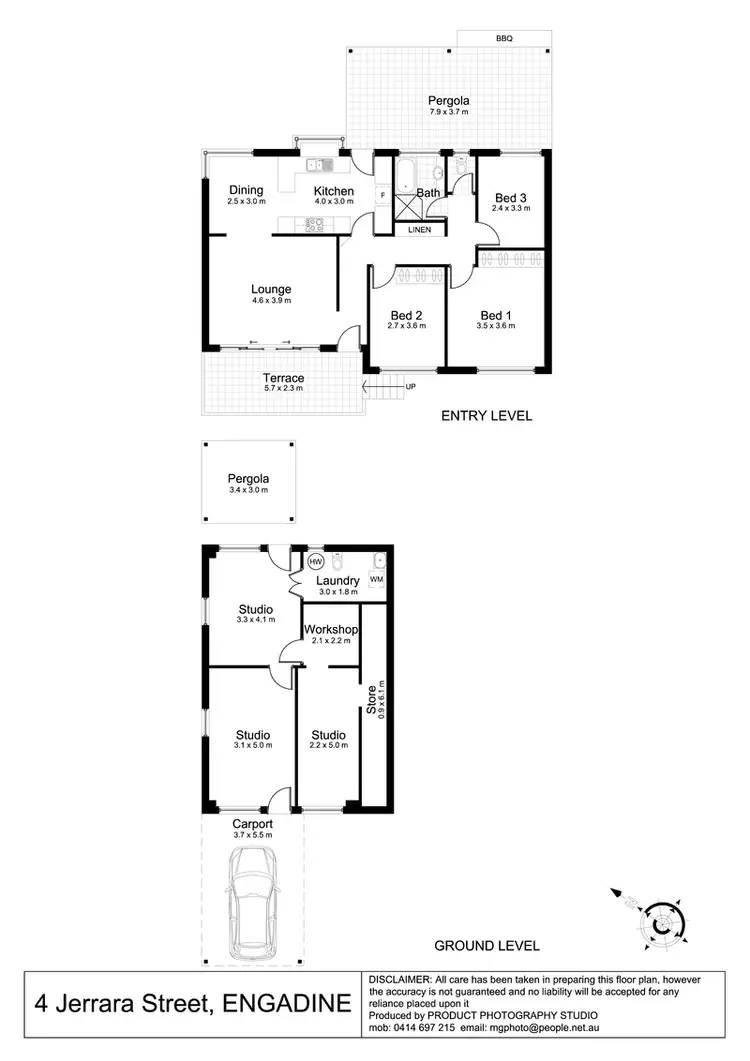 Floorplan of Homely house listing, 4 Jerrara Street, Engadine NSW 2233