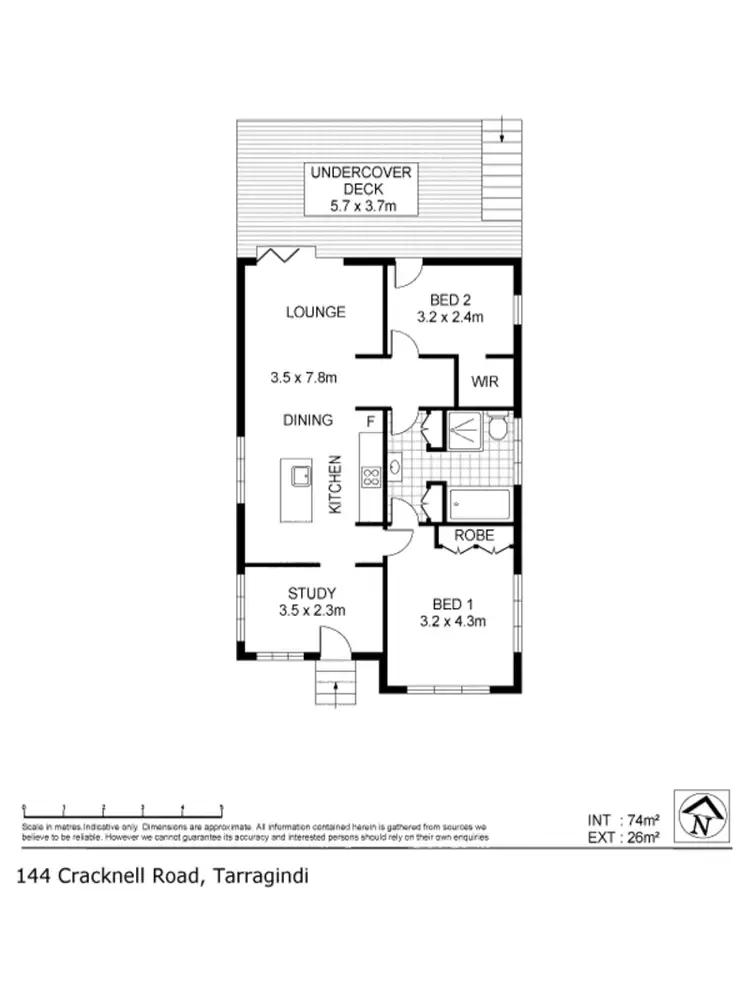 Floorplan of Homely house listing, 144 Cracknell Road, Tarragindi QLD 4121