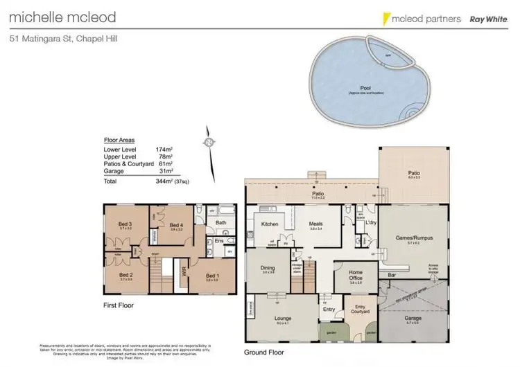 Floorplan of Homely house listing, 51 Matingara Street, Chapel Hill QLD 4069