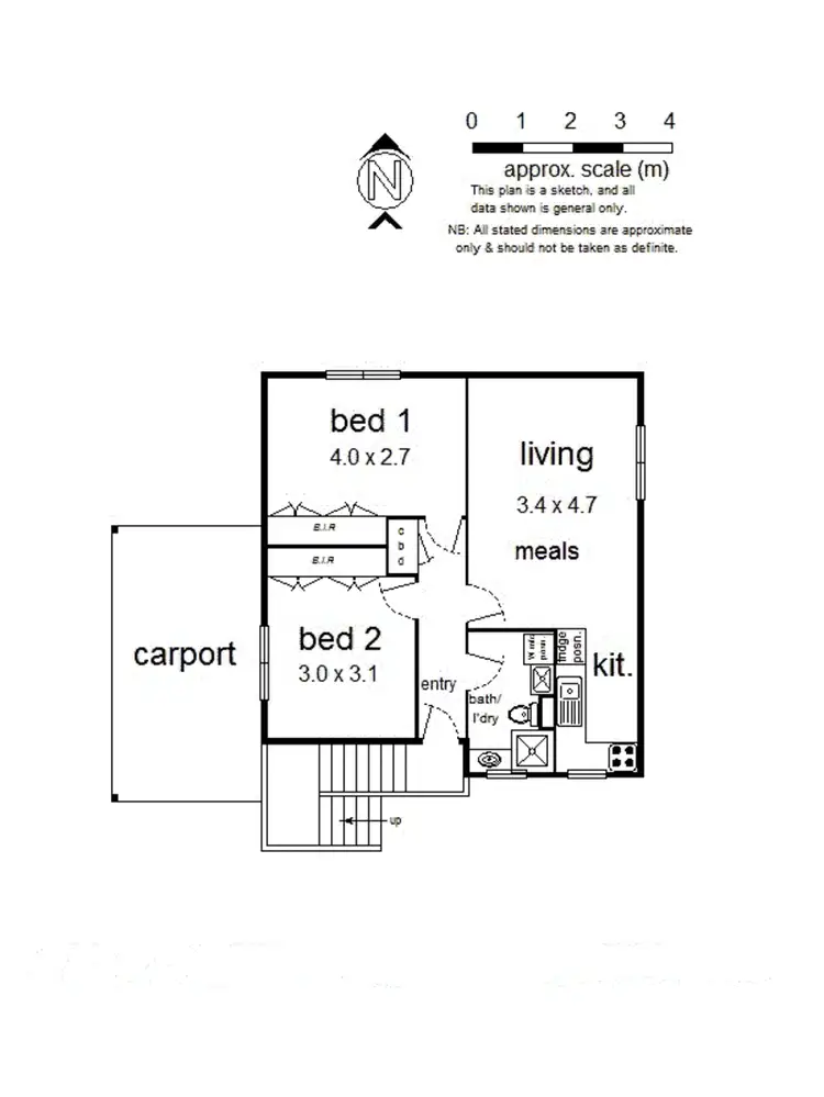 Floorplan of Homely apartment listing, 3/113 Burwood Highway, Burwood East VIC 3151