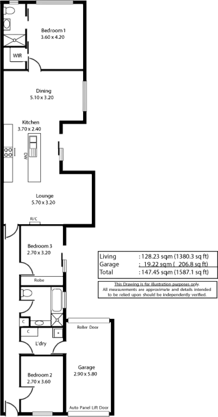 Floorplan of Homely house listing, 7 Abbott Street, Klemzig SA 5087