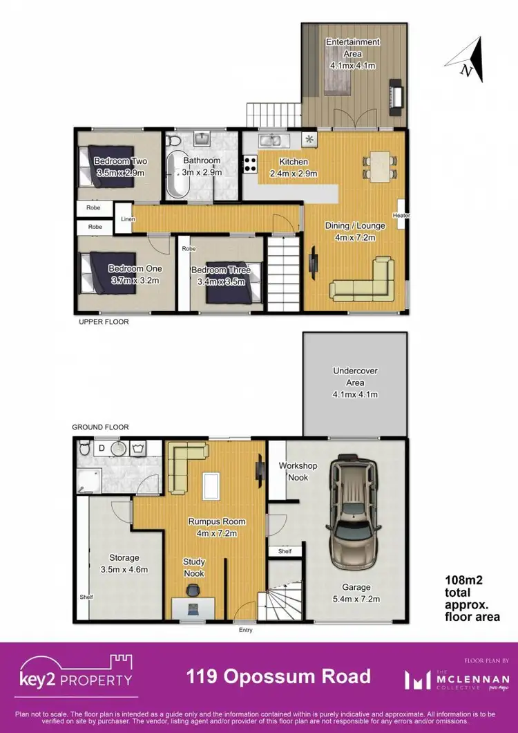 Floorplan of Homely house listing, 119 Opossum Road, Norwood TAS 7250