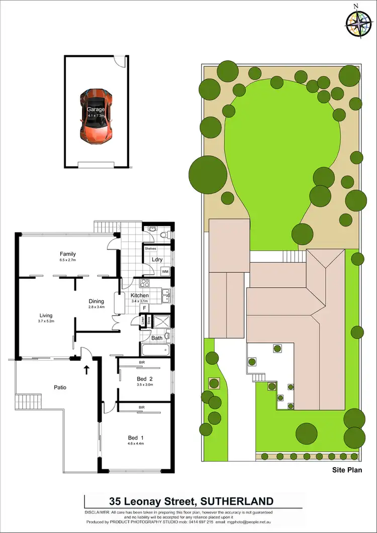 Floorplan of Homely house listing, 35 Leonay Street, Sutherland NSW 2232