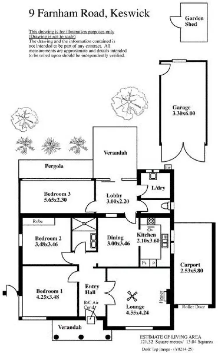 Floorplan of Homely house listing, 9 Farnham Road, Keswick SA 5035