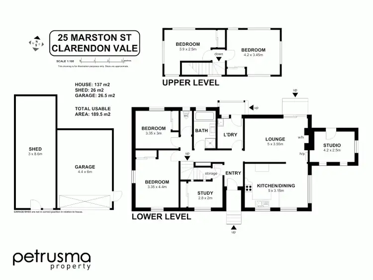 Floorplan of Homely house listing, 25 Marston Street, Clarendon Vale TAS 7019