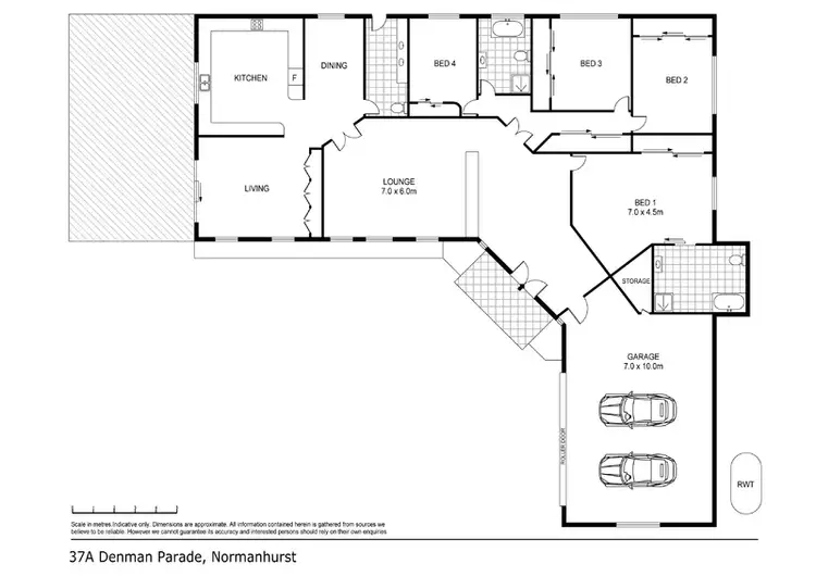 Floorplan of Homely house listing, 37A Denman Parade, Normanhurst NSW 2076