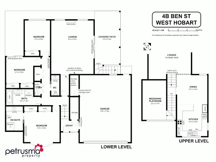 Floorplan of Homely house listing, 4B Ben Street, West Hobart TAS 7000