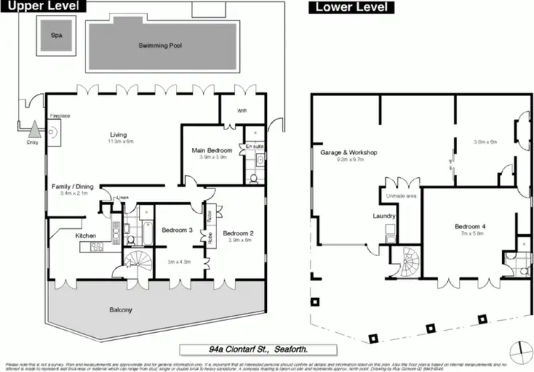 Floorplan of Homely house listing, 94A Clontarf Street, Seaforth NSW 2092