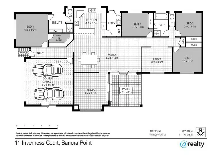 Floorplan of Homely house listing, 11 Inverness Court, Banora Point NSW 2486