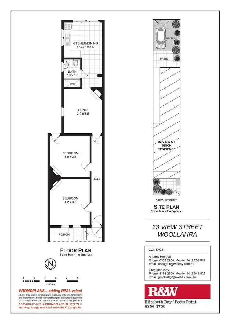 Floorplan of Homely house listing, 23 View Street, Woollahra NSW 2025