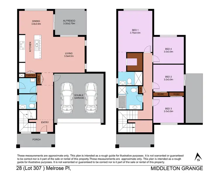 Floorplan of Homely house listing, 28 Melrose Place, Middleton Grange NSW 2171