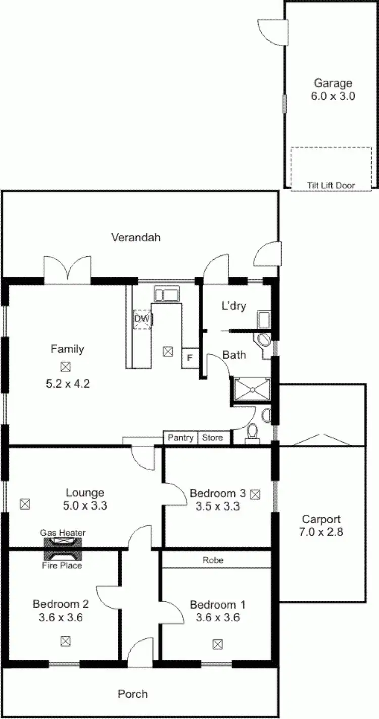 Floorplan of Homely house listing, 3B Gladstone Avenue, Magill SA 5072