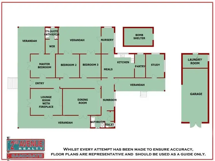 Floorplan of Homely house listing, 50 Flinders Parade, Sandgate QLD 4017