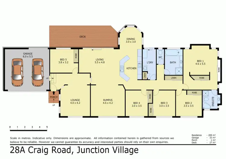 Floorplan of Homely rural property listing, 28A CRAIG ROAD, Junction Village VIC 3977