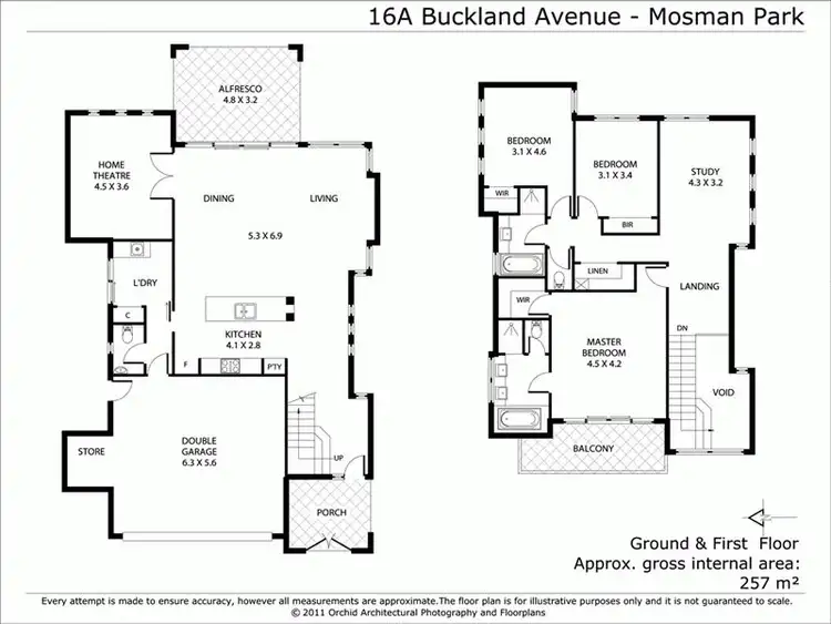 Floorplan of Homely house listing, 16A Buckland Avenue, Mosman Park WA 6012