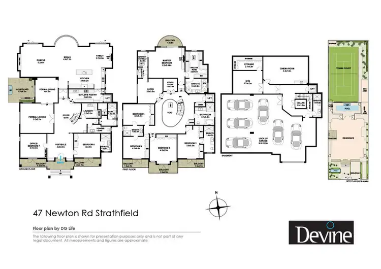 Floorplan of Homely house listing, 47 Newton Road, Strathfield NSW 2135