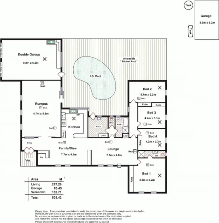Floorplan of Homely house listing, Address available on request