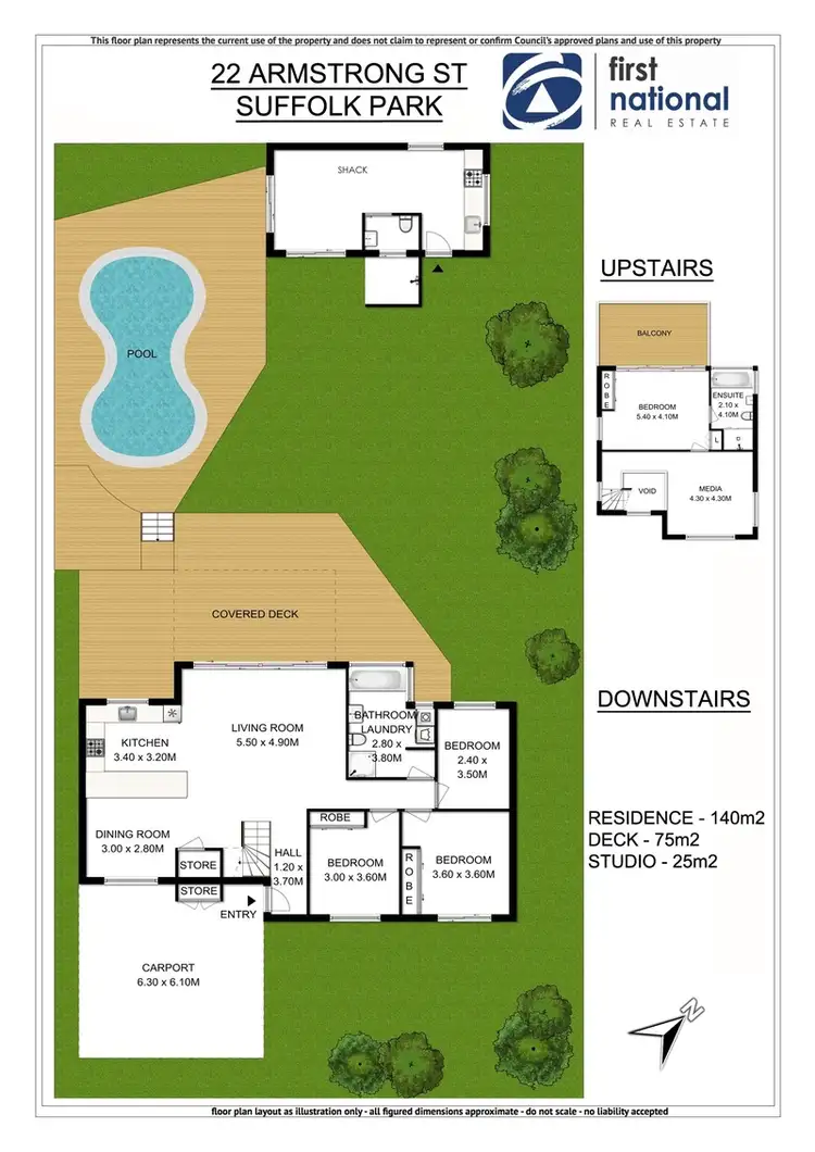 Floorplan of Homely house listing, 22 Armstrong Street, Suffolk Park NSW 2481