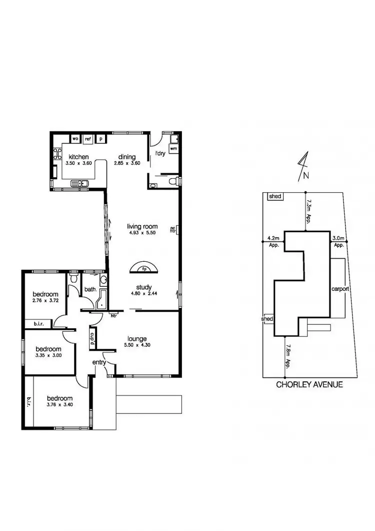 Floorplan of Homely house listing, 4 Chorley Avenue, Altona VIC 3018