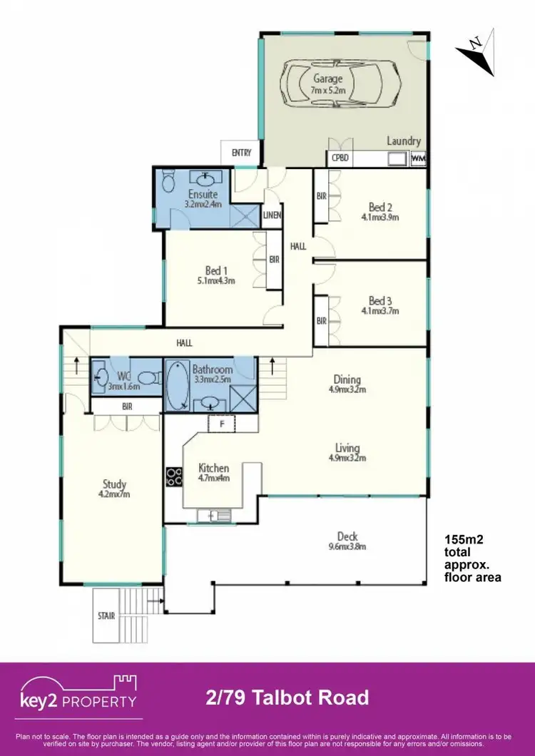 Floorplan of Homely house listing, 2/79 Talbot Road, South Launceston TAS 7249