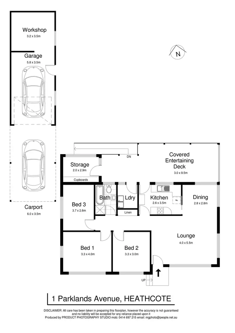 Floorplan of Homely house listing, 1 Parklands Avenue, Heathcote NSW 2233