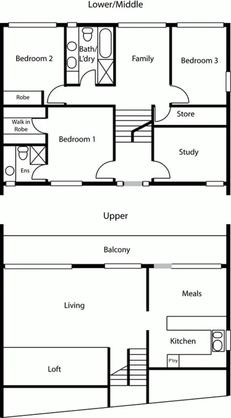 Floorplan of Homely townhouse listing, 9/79 Crozier Circuit, Kambah ACT 2902