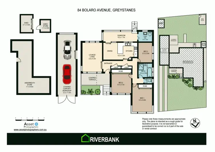 Floorplan of Homely house listing, 84 Bolaro Avenue, Greystanes NSW 2145