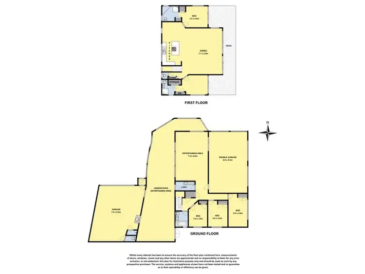 Floorplan of Homely house listing, 3 Ocean Park Drive, Marengo VIC 3233